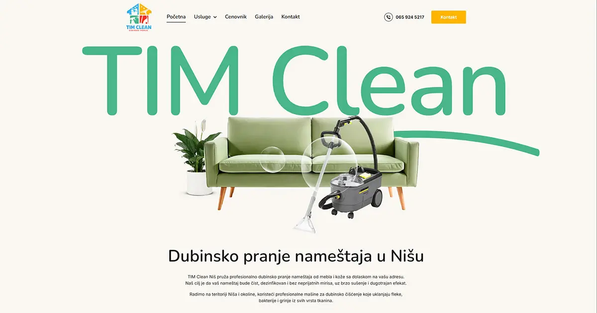 Tim Is Clean Tim Clean Niš
